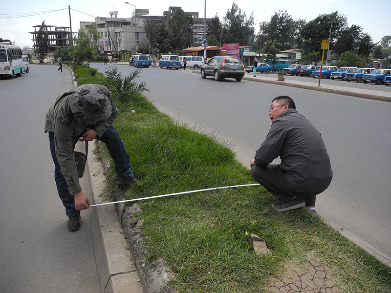 Feasibility Investigation of Municipal Roads in Addis Ababa, Ethiopia.